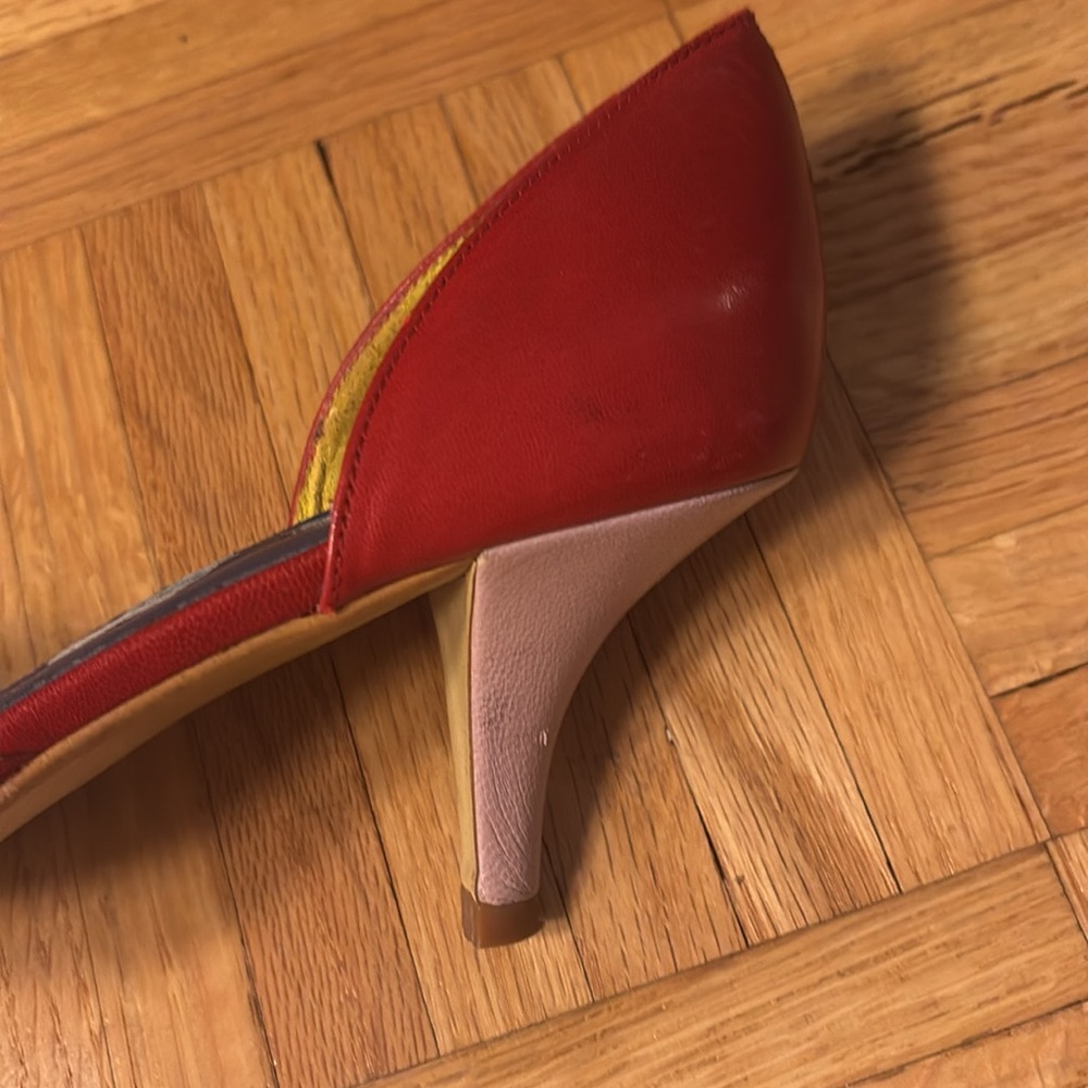 Vintage Jeffrey Campbell Colorful Women's Shoes - Picture 4 of 4